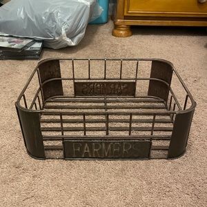 Vintage “Farmers” Metal Container